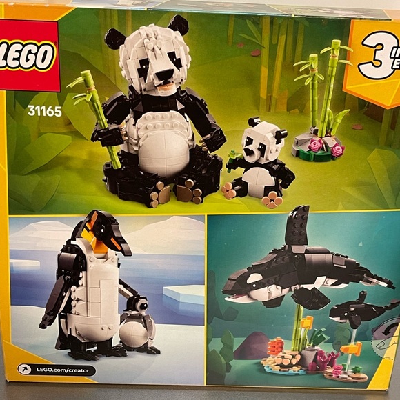 LEGO Creator 3in1 Panda Family Building Set - 31165 626Pcs 8+ NIB Sealed - Picture 5 of 11